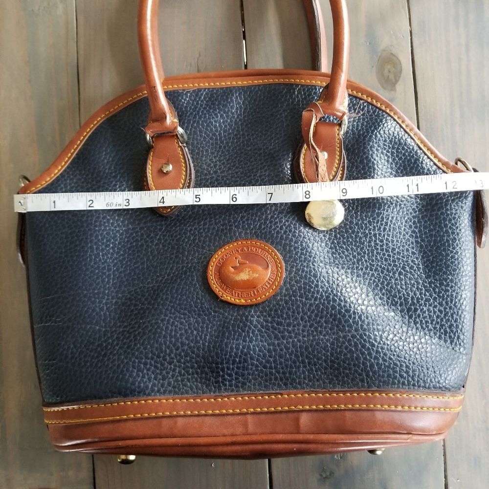 Dooney & Bourke 1980's Vintage Leather Bag - Picture 7 of 15